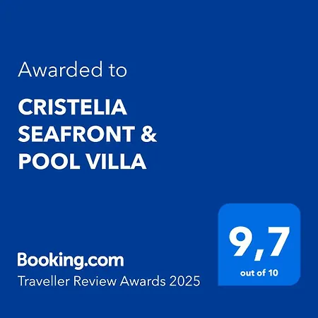 Villa Cristelia Seafront & Pool